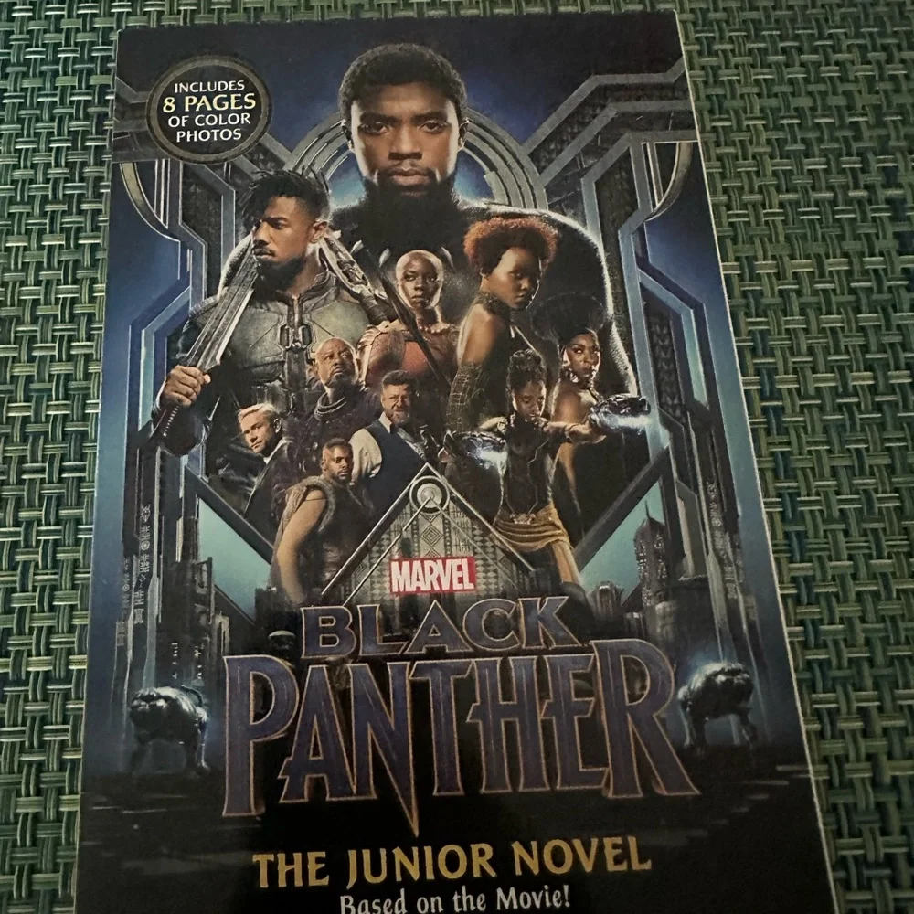 Marvel Black Panther Junior Novel NWOT